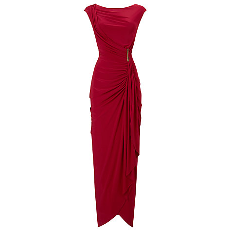 Buy Phase Eight Donna Dress, Scarlet | John Lewis