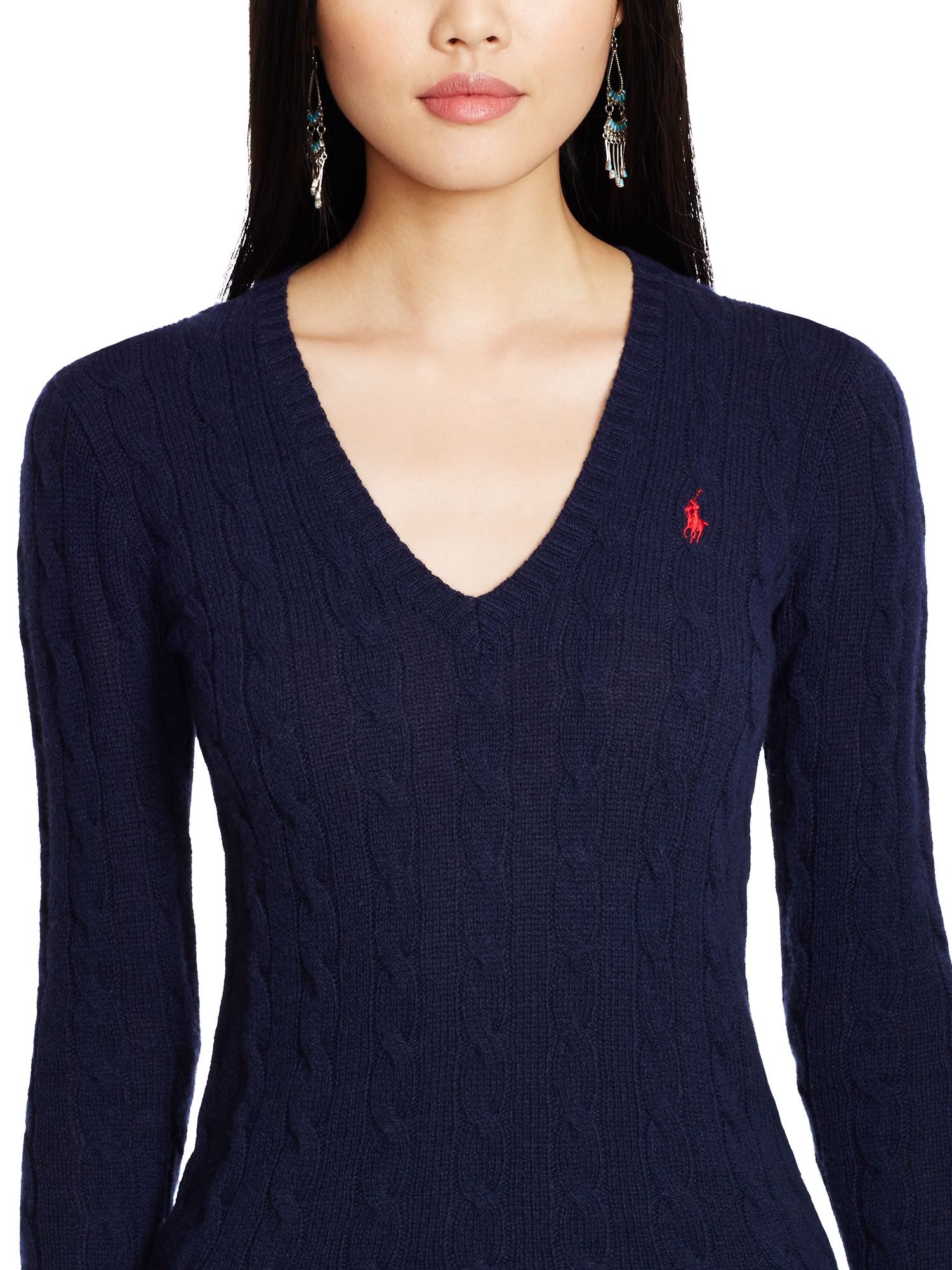 polo ralph lauren kimberly long sleeve sweater