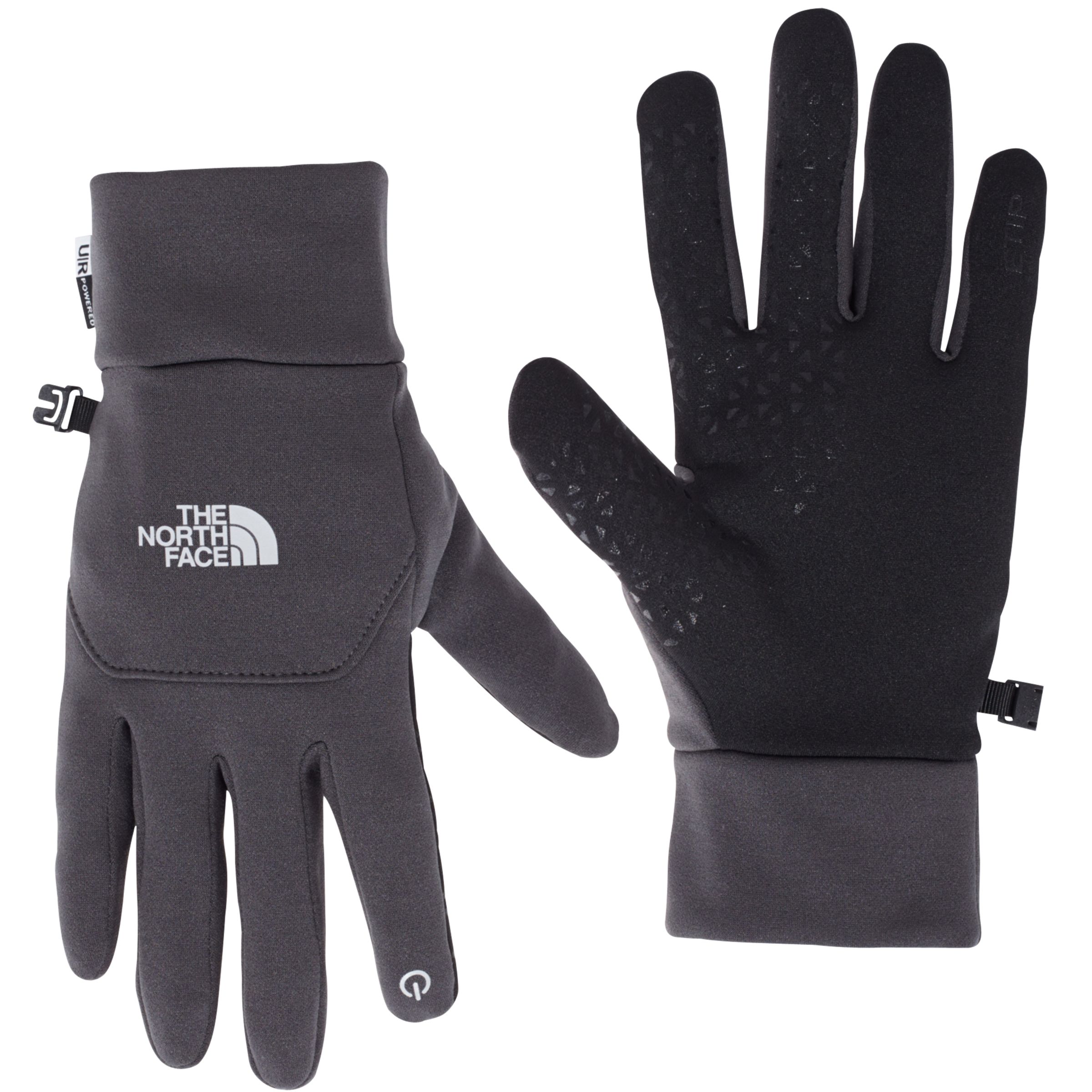 The North Face Etip Gloves, Grey at 