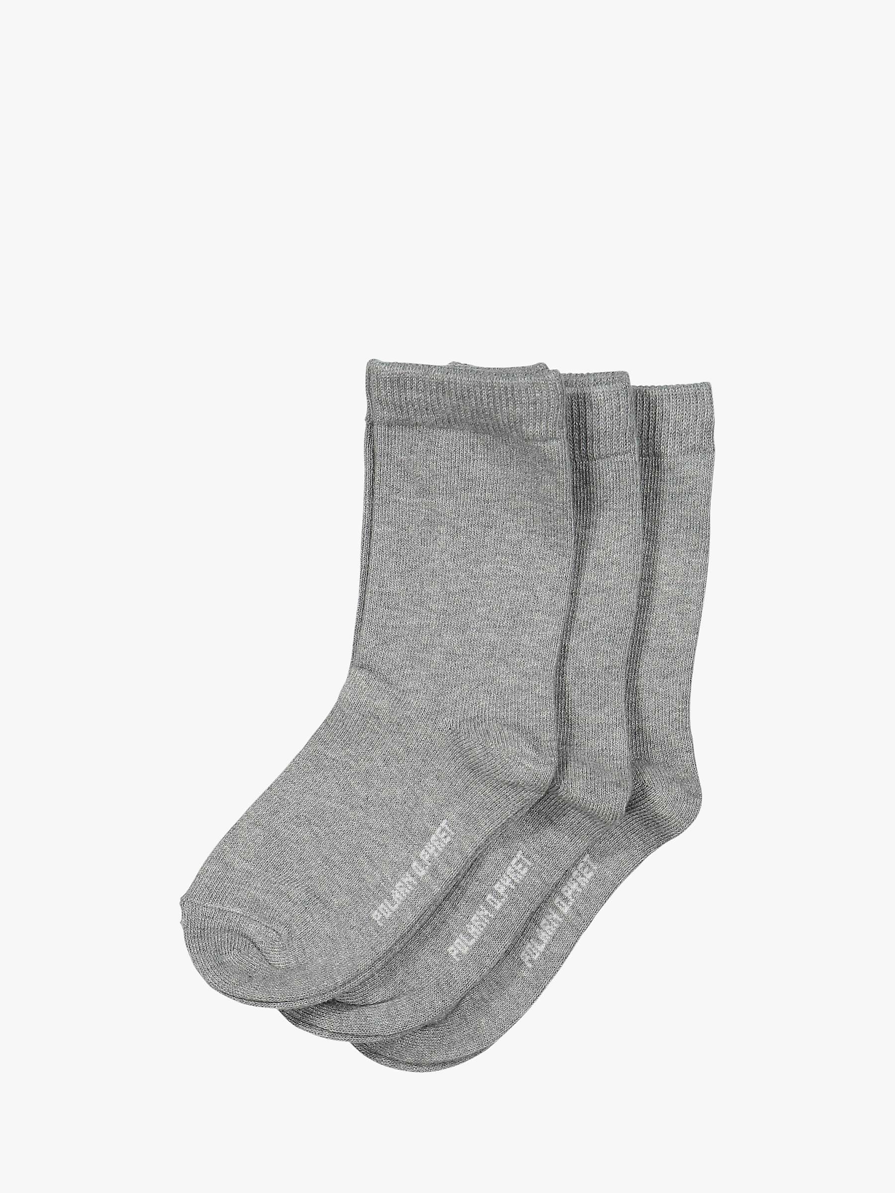 Buy Polarn O. Pyret Children's Plain Socks, Pack of 3 Online at johnlewis.com
