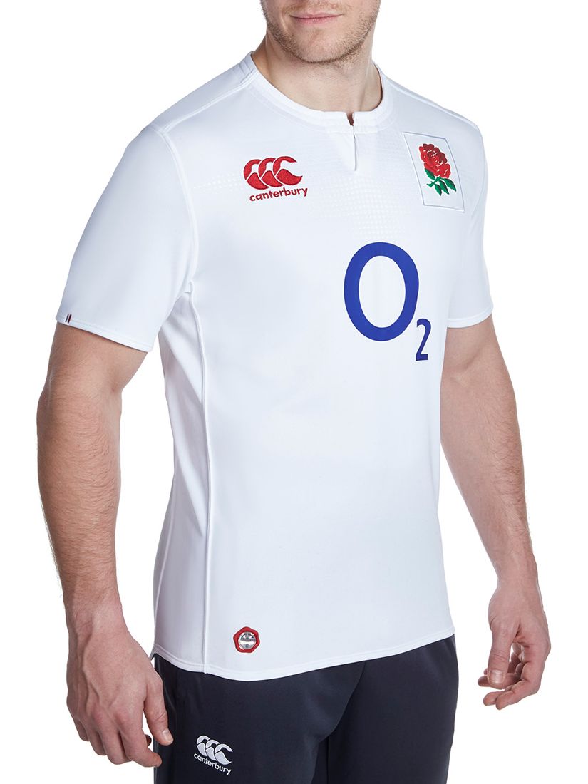 Canterbury Of New Zealand Vapodri England Home Rugby Shirt White