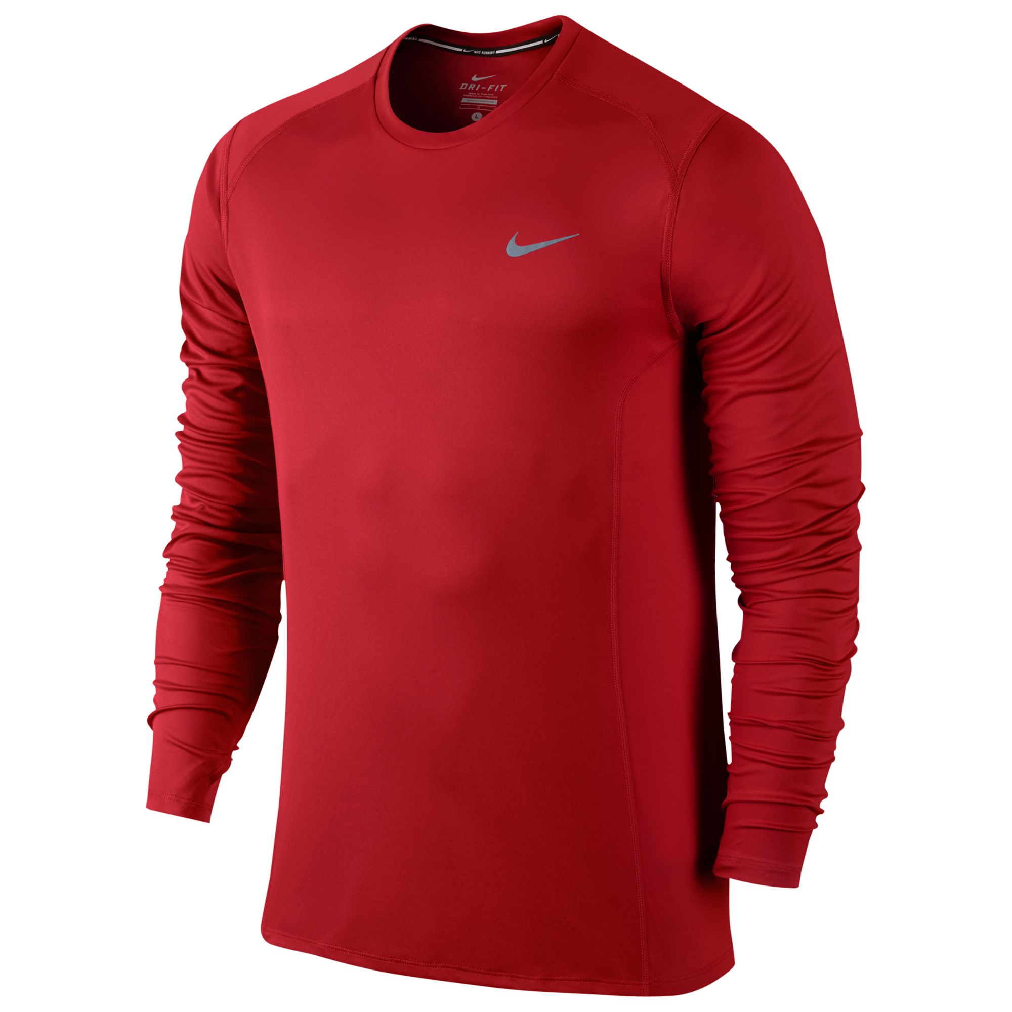 red long sleeve dri fit