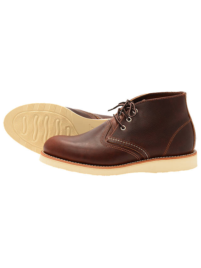Red Wing 3141 Work Chukka Boot, Briar Oil Slick