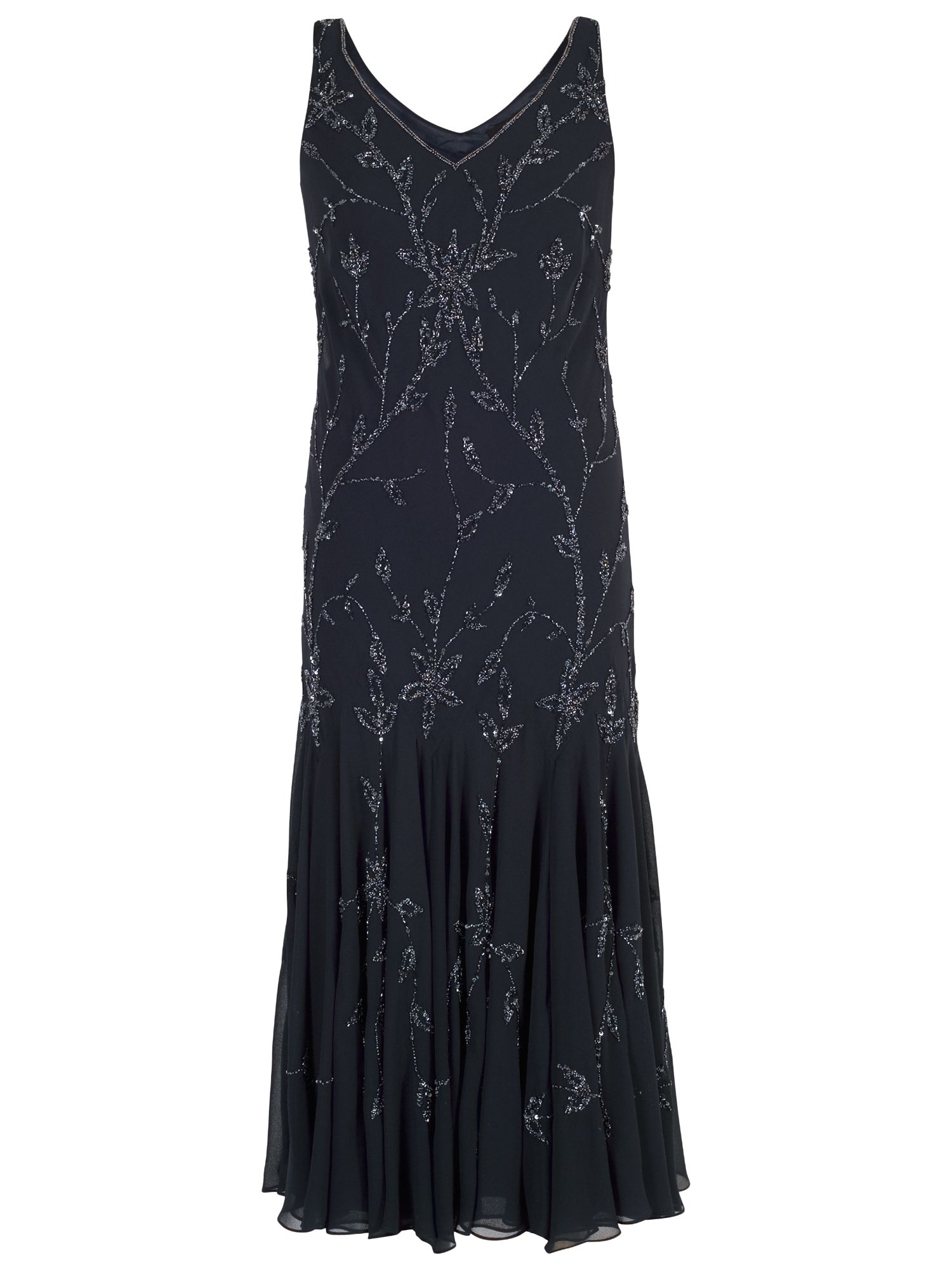 Chesca All Over Beaded Dress at John Lewis & Partners
