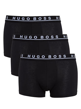 BOSS Stretch Cotton Trunks, Pack of 3