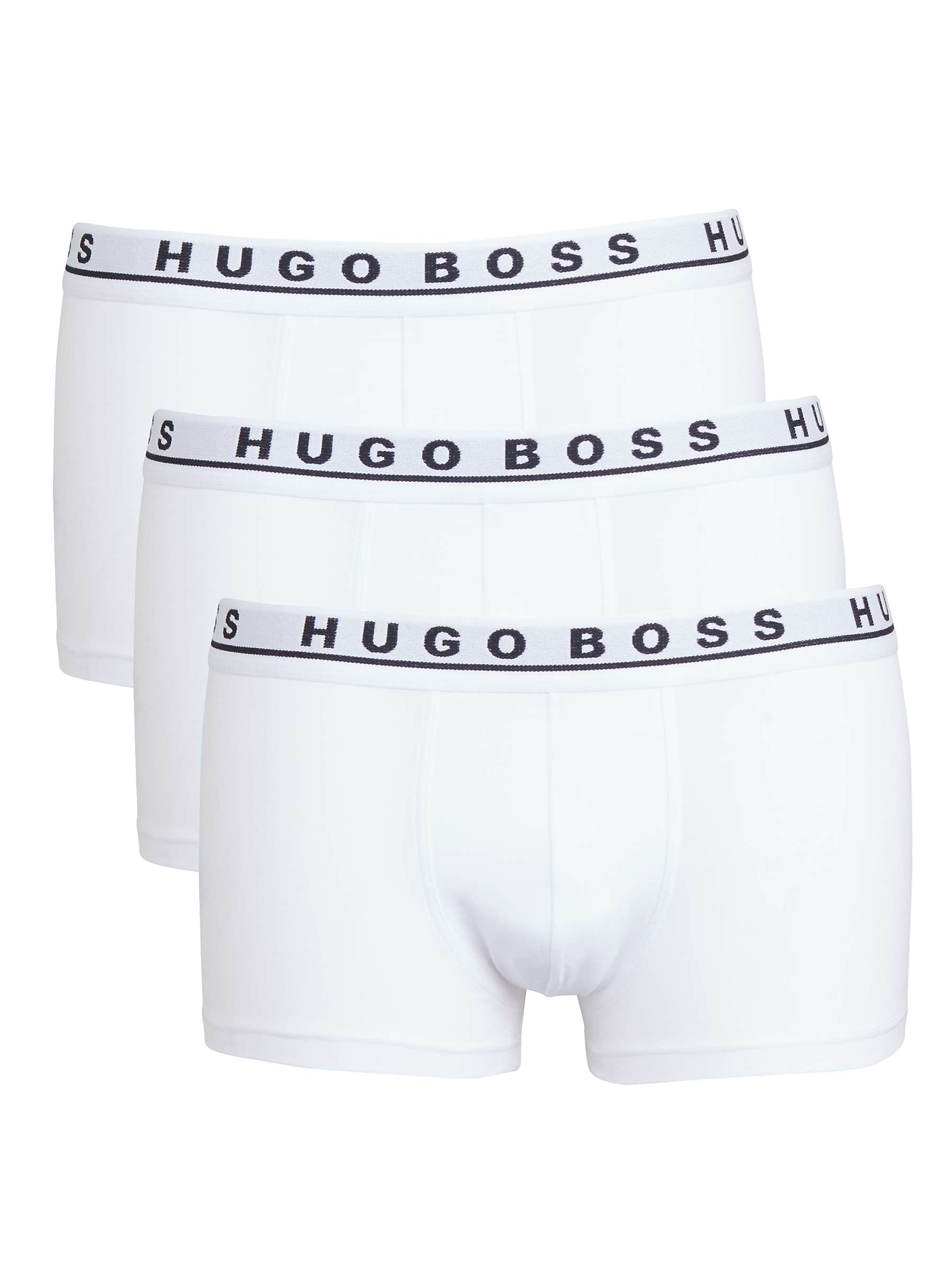 Buy BOSS Stretch Cotton Trunks, Pack of 3 Online at johnlewis.com
