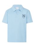 Heath House Preparatory School Polo Shirt, Sky Blue