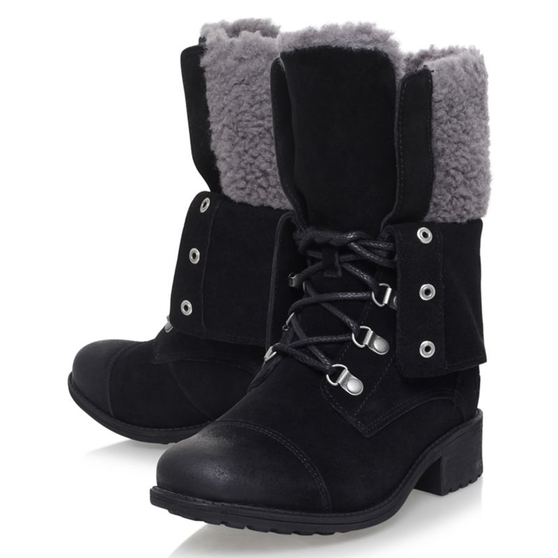 UGG Gradin Lace Up Calf Boots