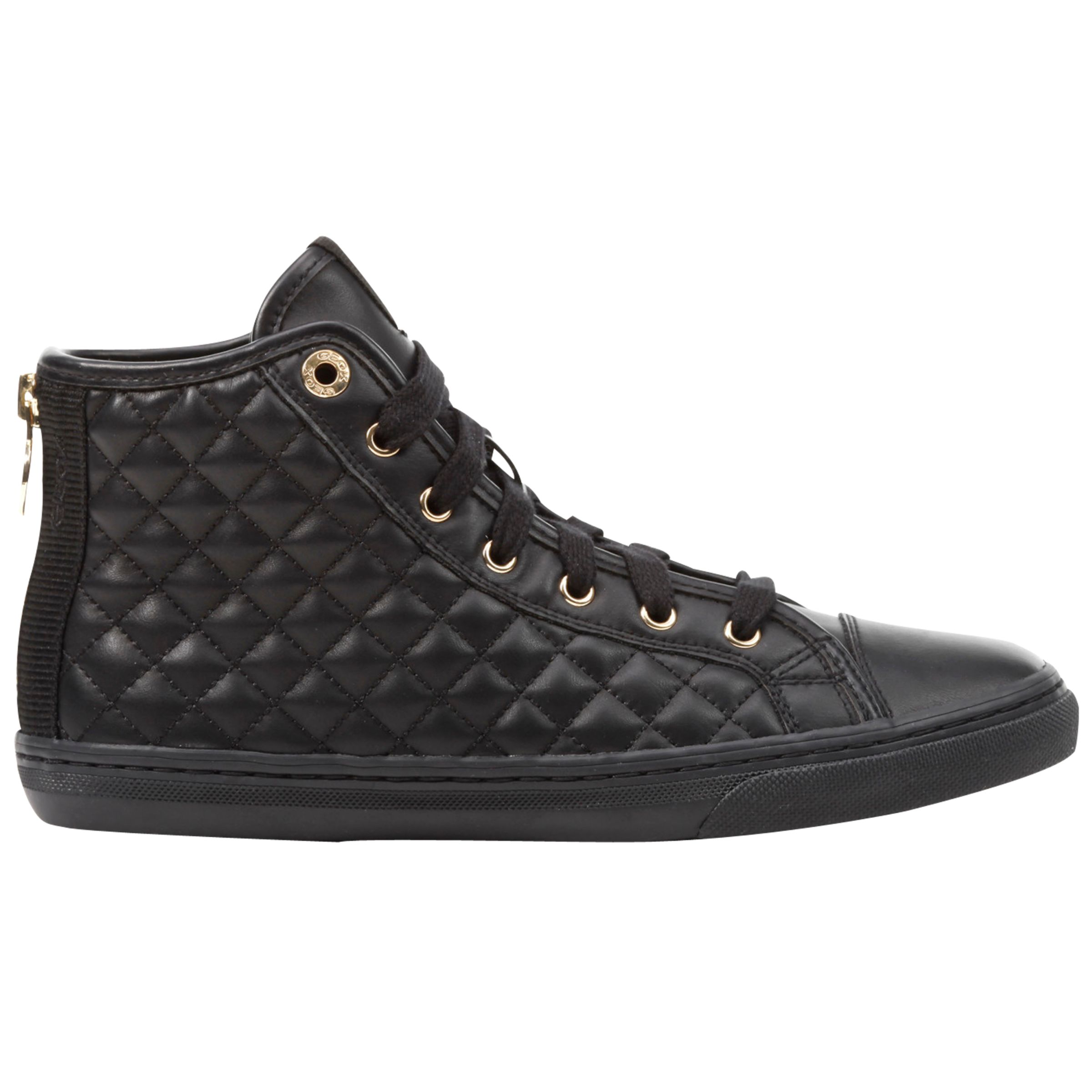 Good luck Kilometers Tropical Geox New Club Quilted High Top Trainers