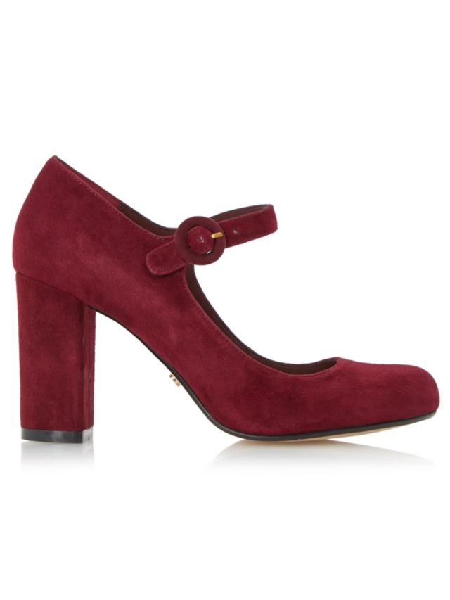 Burgundy mary cheap jane heels