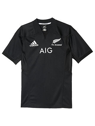 Adidas New Zealand All Blacks 2016/17 Home Rugby Shirt, Black