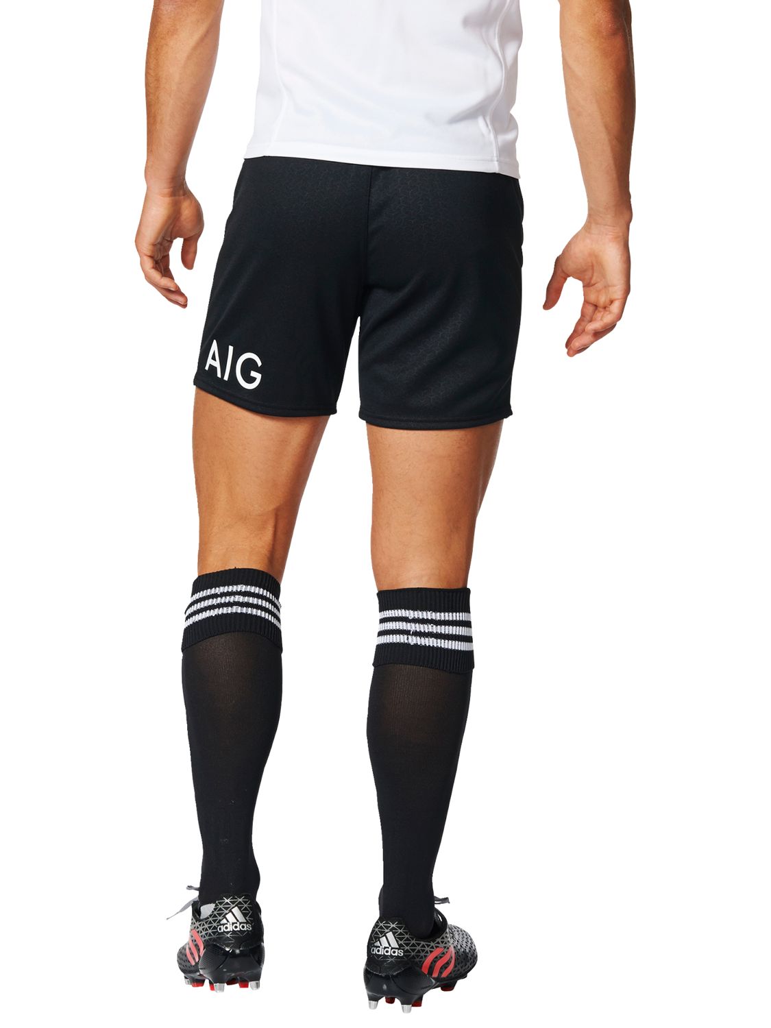 black adidas rugby shorts