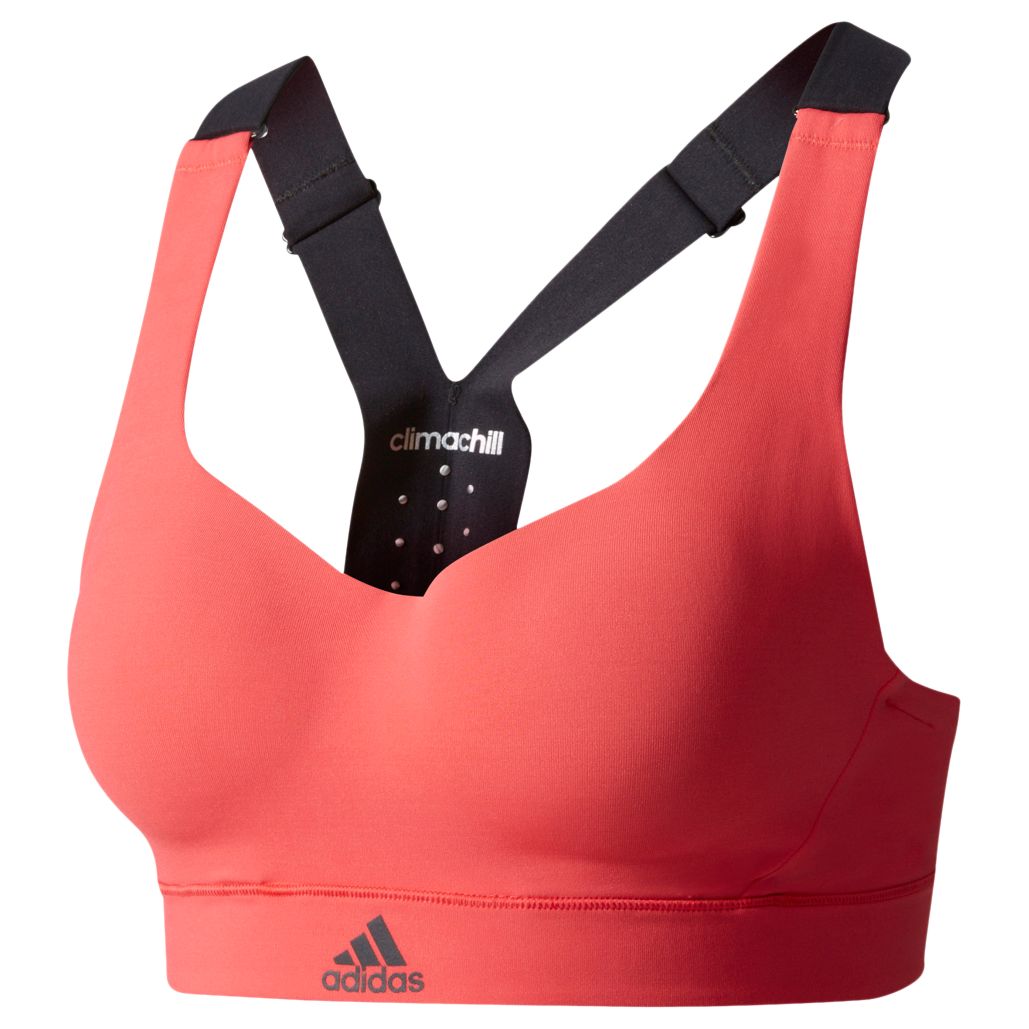 Adidas Committed Chill Sports Bra, Pink 