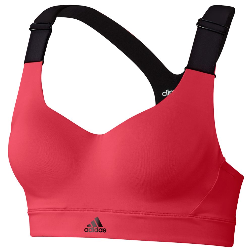 Adidas Committed Chill Sports Bra, Pink 