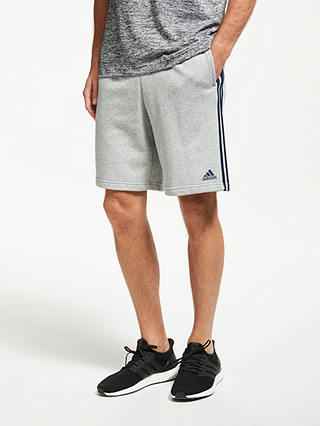 adidas Essentials 3-Stripes Training Shorts, Grey