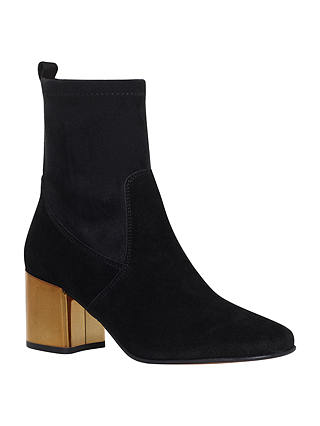 Carvela Slick Block Heeled Ankle Boots, Black