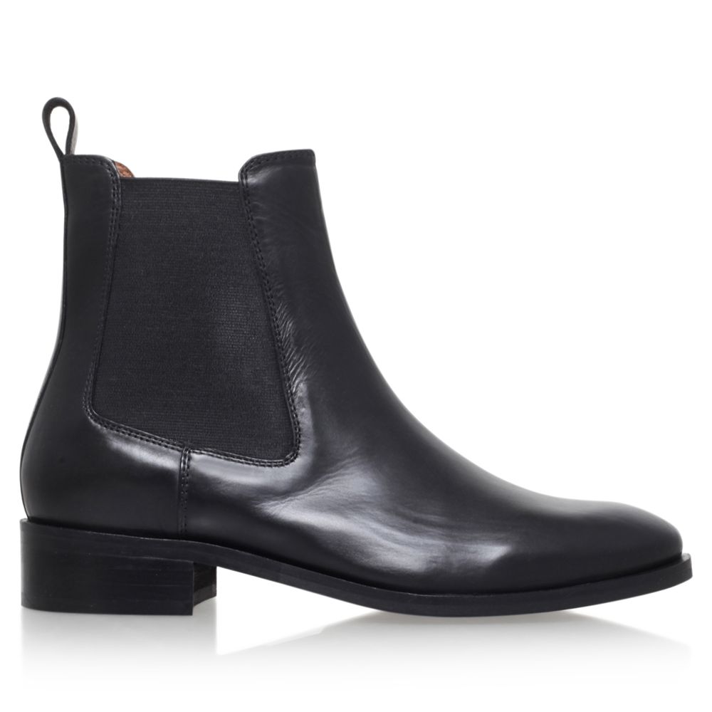 Kurt Geiger London Dalby Ankle Chelsea Boots, Black at John Lewis ...