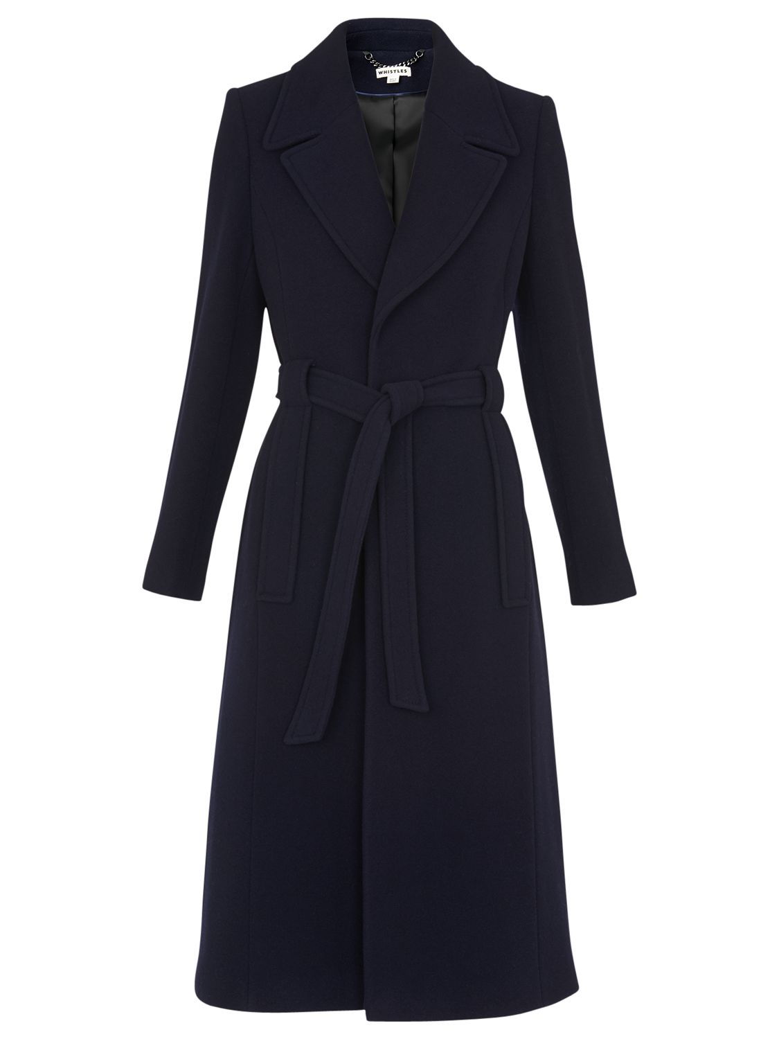 Whistles Evangeline Belted Coat at John Lewis & Partners