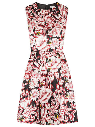 Whistles Floral Bee Willow Dress, Multi