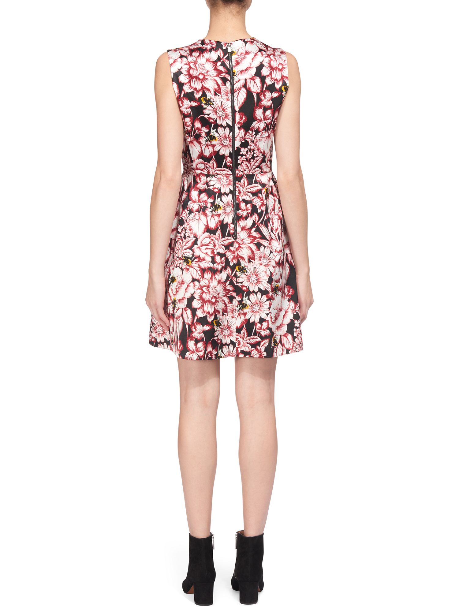 Whistles Floral Bee Willow Dress, Multi