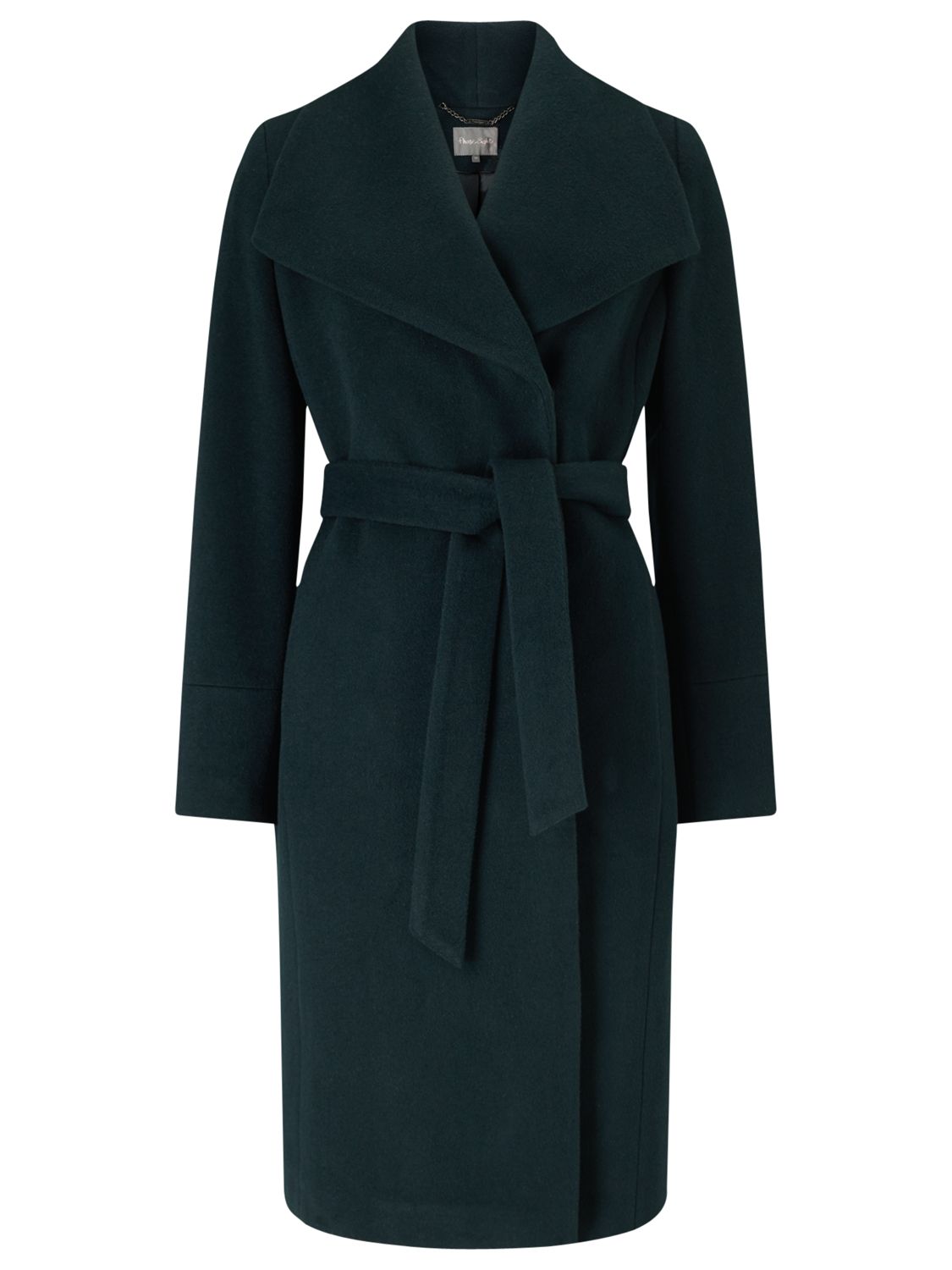 Phase Eight Nicci Belted Coat, Dark Forest
