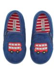 John Lewis Baby Bus Slippers, Navy