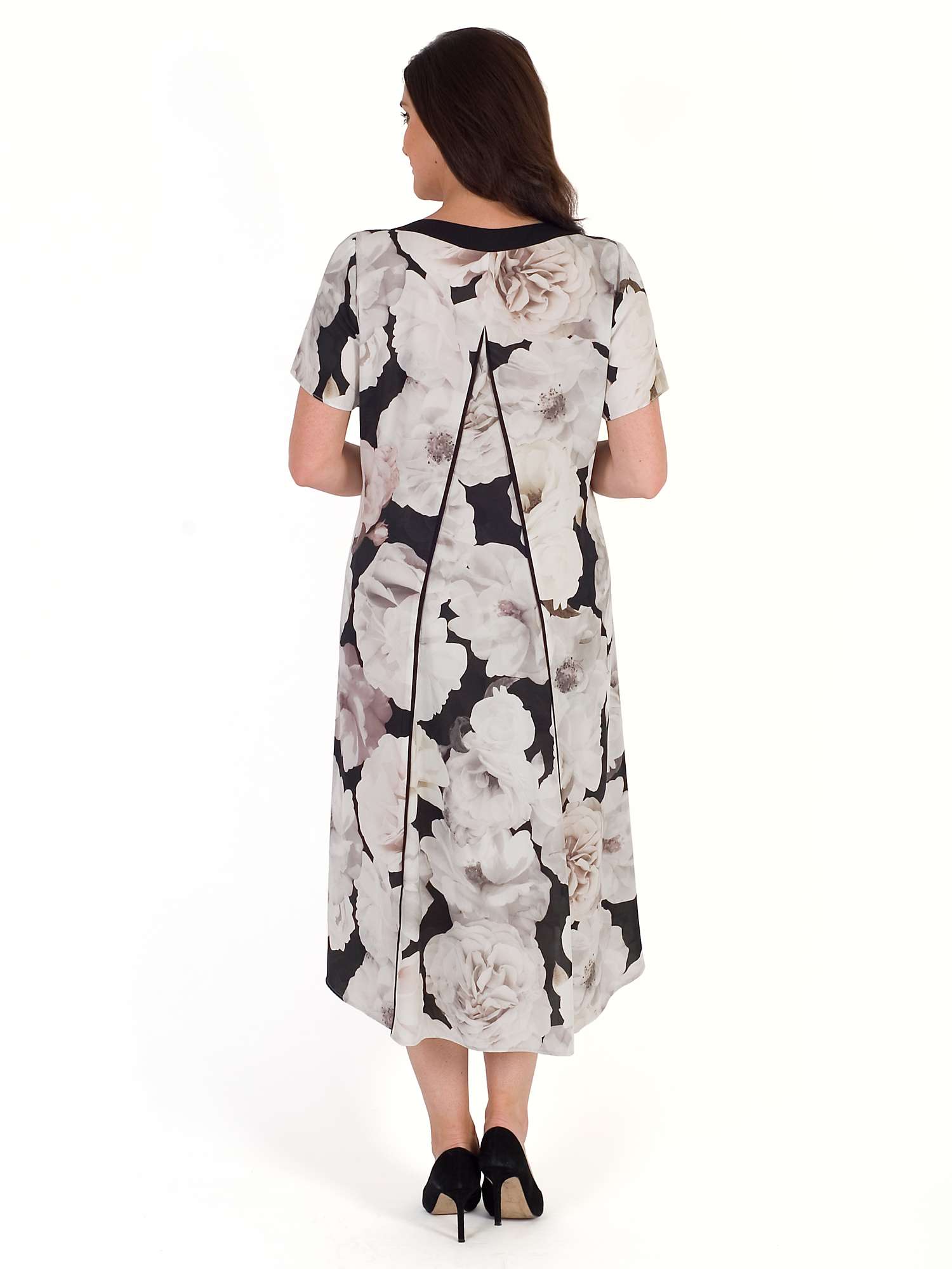 Buy Chesca Rose Print Dress, Blush Online at johnlewis.com