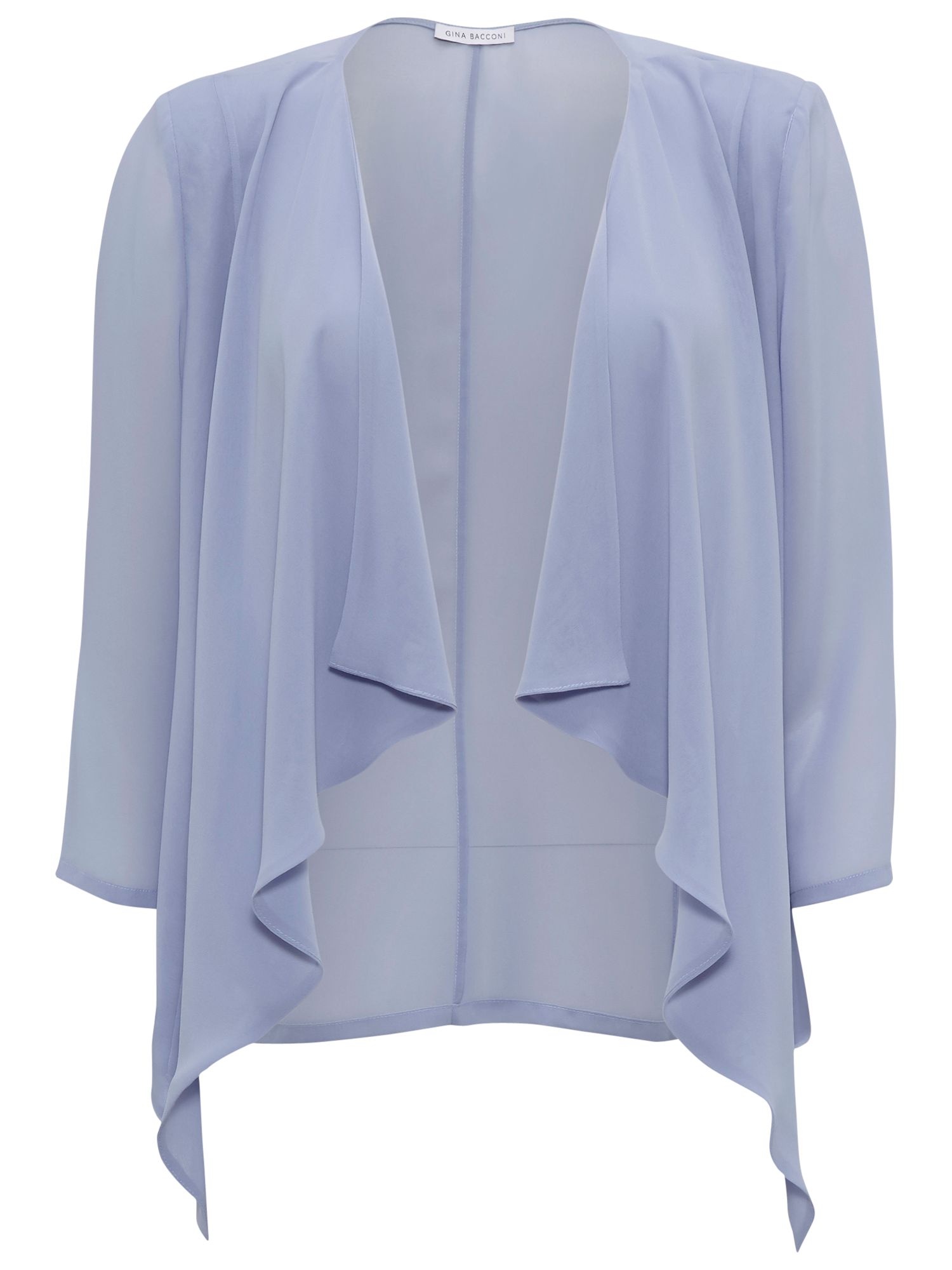 Gina Bacconi Chiffon Waterfall Jacket at John Lewis & Partners