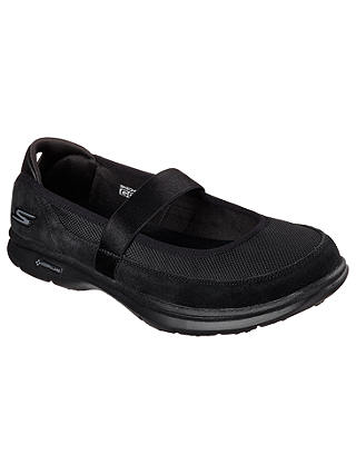 Skechers Go Step Snap Mary Jane Trainers, Black