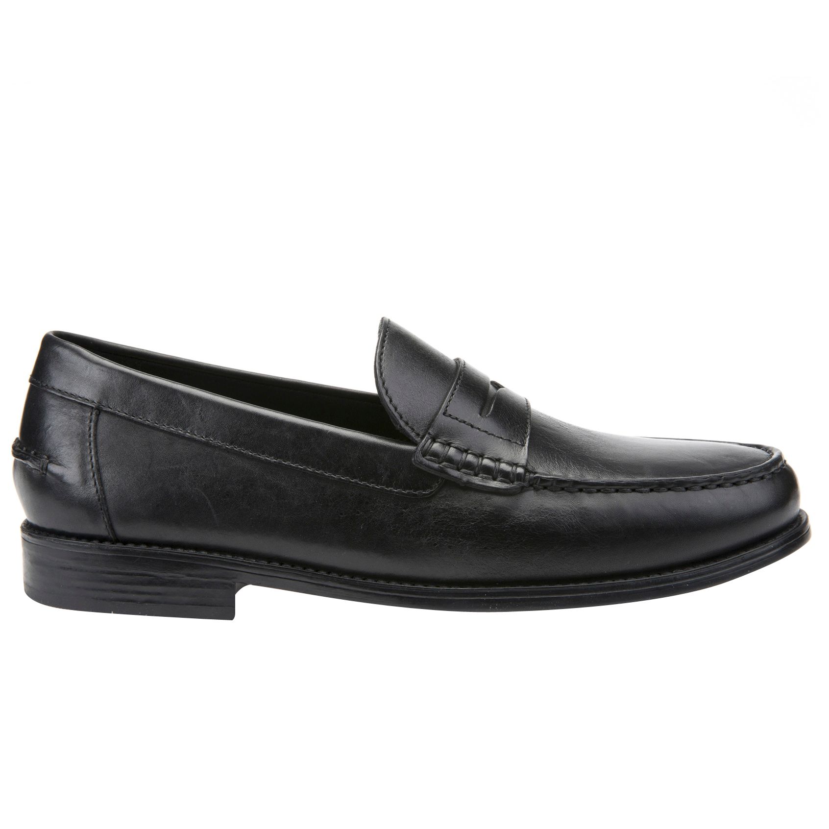 Geox New Damon Moccasins Shoes, Black