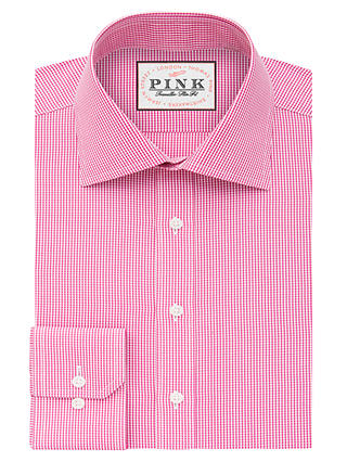 Thomas Pink Ferguson Check Slim Fit XL Sleeve Shirt