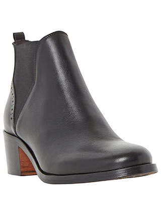 Dune Parnell Block Heeled Ankle Chelsea Boots