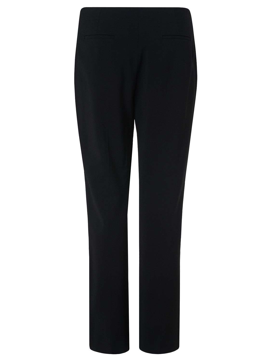 L.K. Bennett Nia Cropped Bootcut Trousers, Black