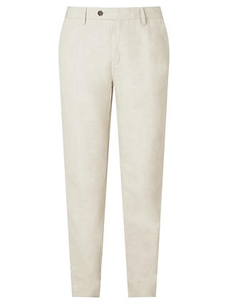 John Lewis & Partners Harbourside Linen Cotton Trousers
