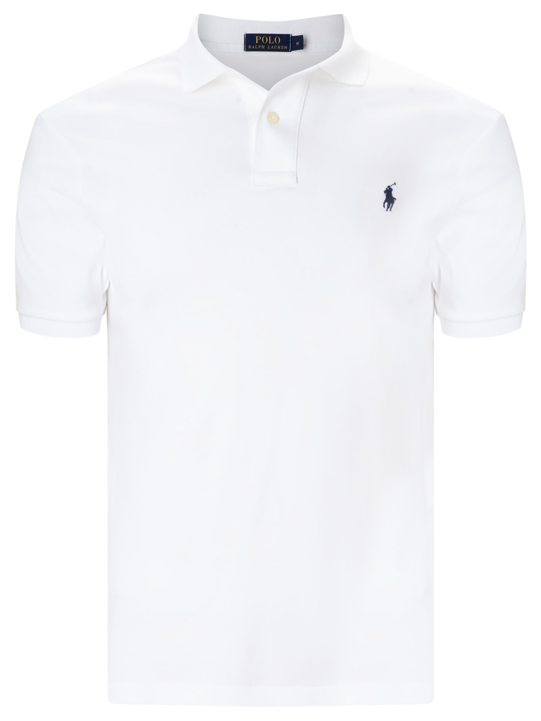 Polo Ralph Lauren Pima Cotton Soft-Touch Polo Shirt, White