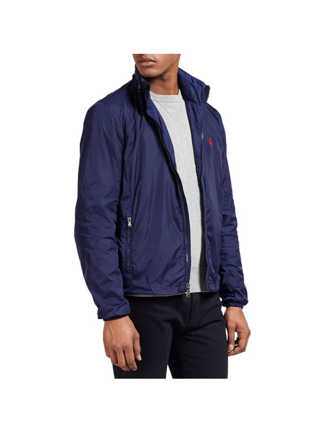 Ralph lauren windbreaker on sale navy