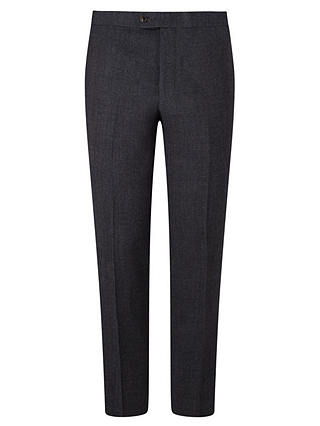 JOHN LEWIS & Co. Pelham Brushed Semi Plain Tailored Suit Trousers, Charcoal