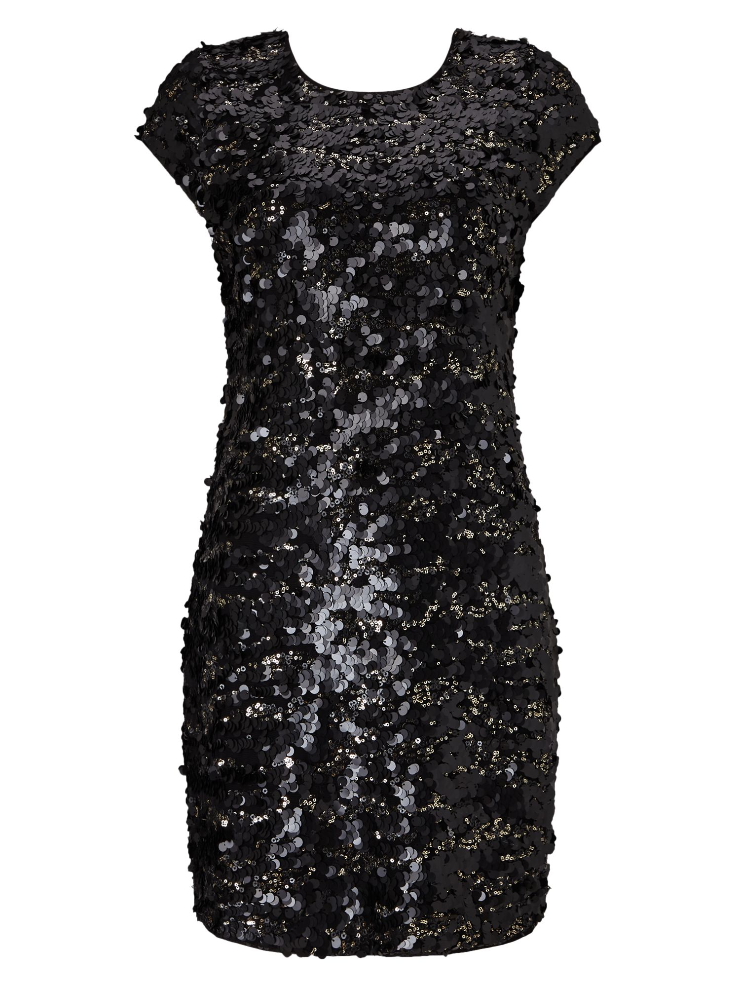 phase eight black sequin dress