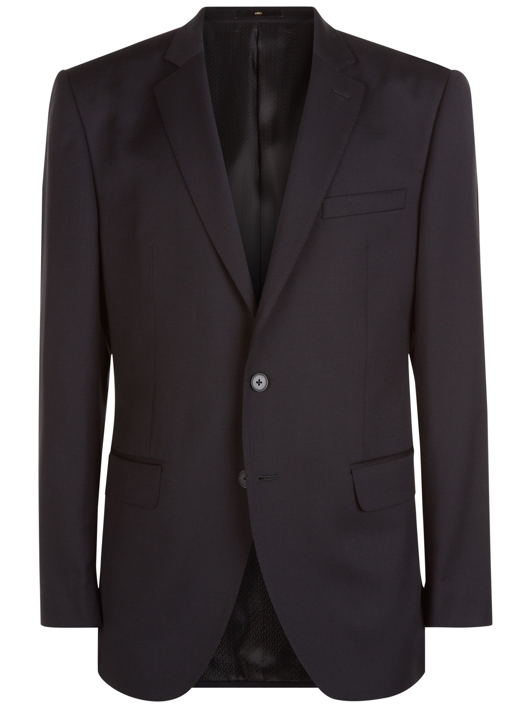 Jaeger Wool Regular Fit Suit Jacket, Black