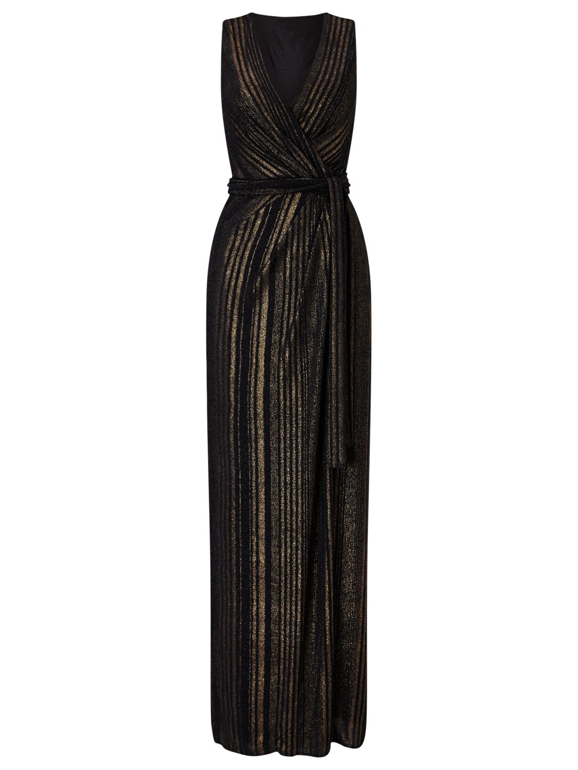 phase eight black and gold dress