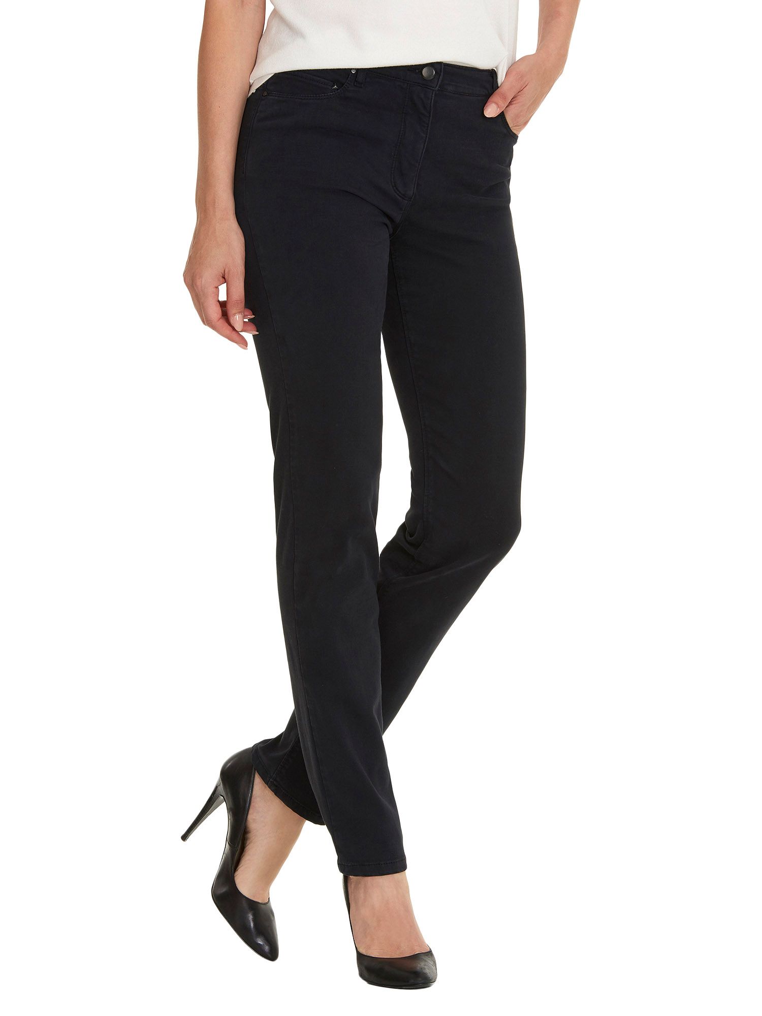 Betty Barclay Perfect Body Jeans, Black at John Lewis & Partners