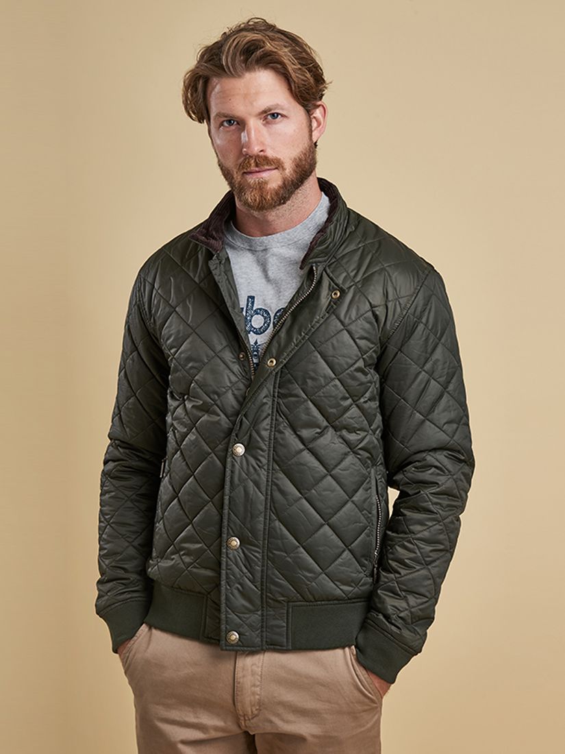 barbour moss quilted jacket