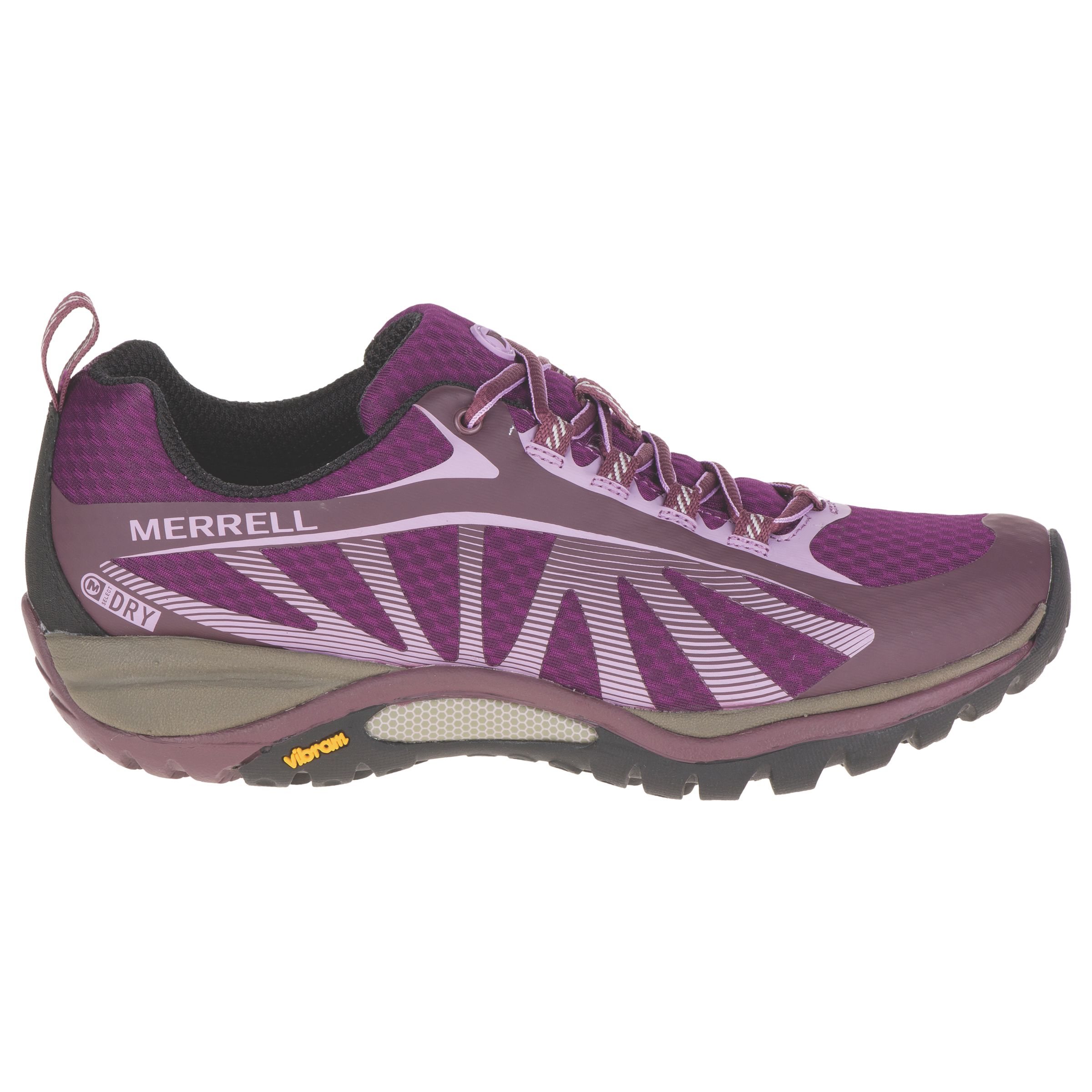Merrell Siren Edge Waterproof Women's Walking Shoes, Purple at John ...