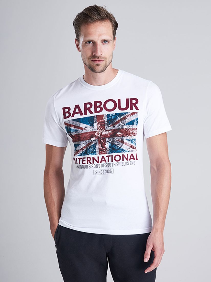 barbour motorbike t shirt