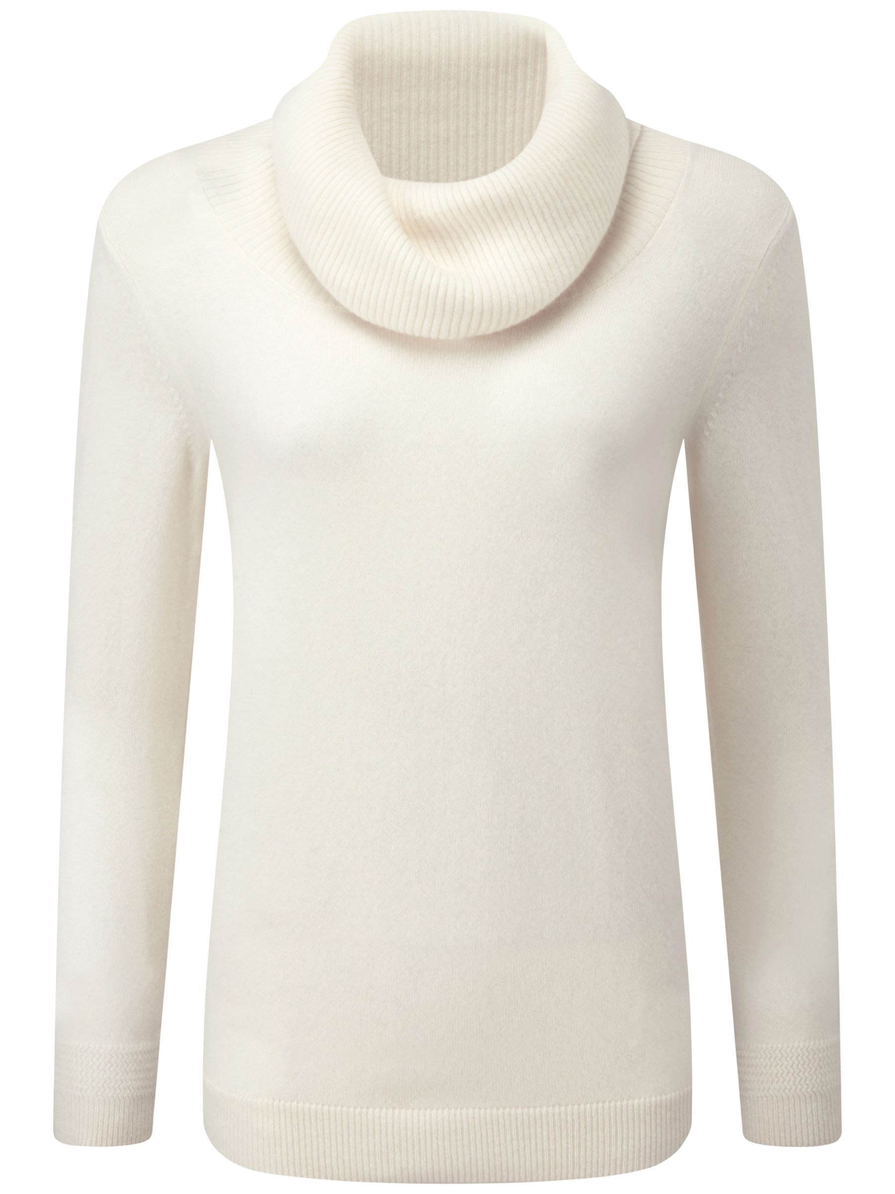 cowl neck sports jumper