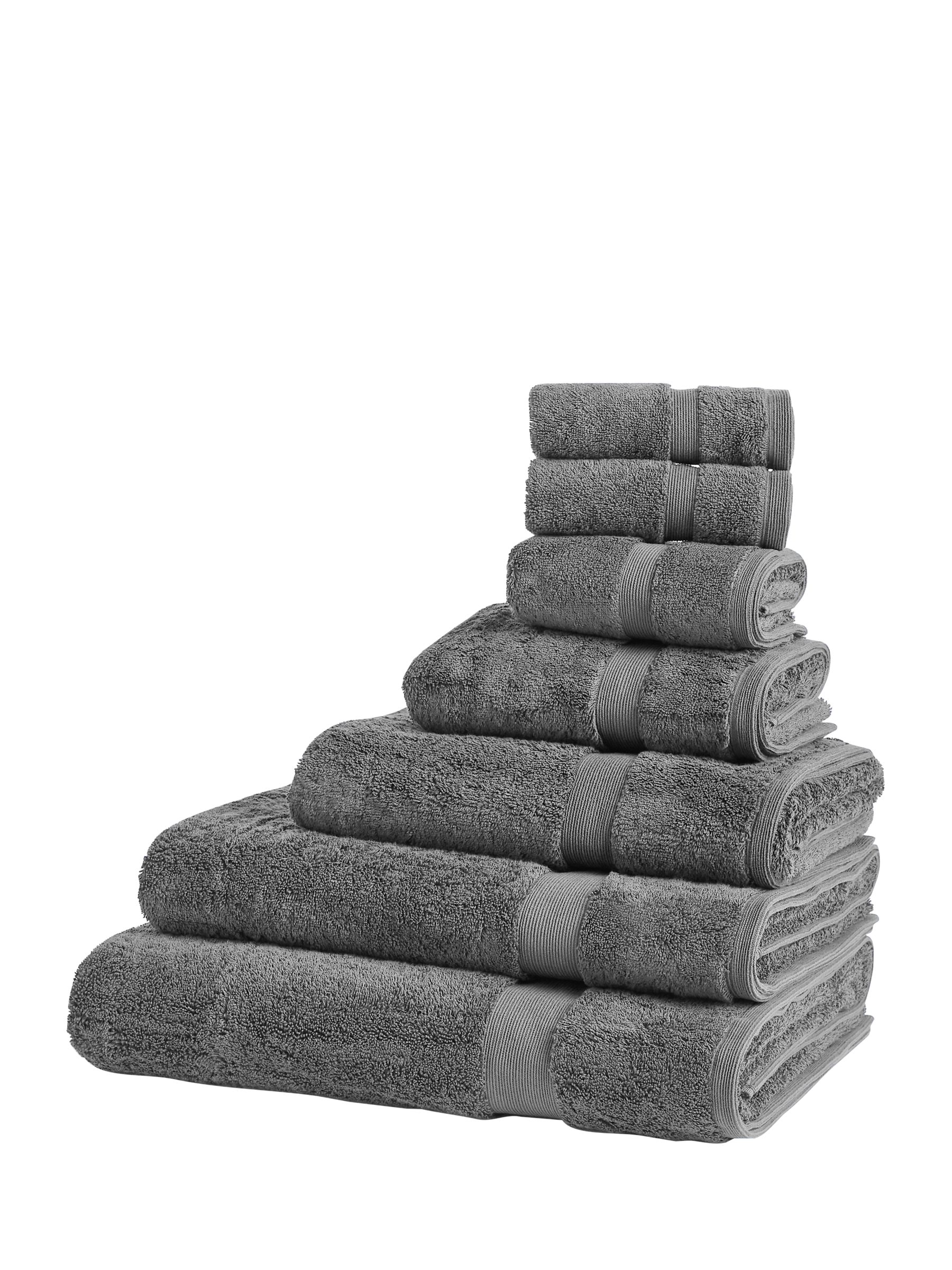 Dorma Tencel Sumptuously Soft Dove Grey Towel Grey, £12.00