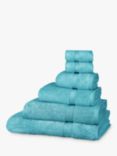 John Lewis Egyptian Cotton Towels, Pale Teal