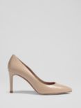 L.K.Bennett Floret Pointed Toe Court Shoes, Trench Nappa