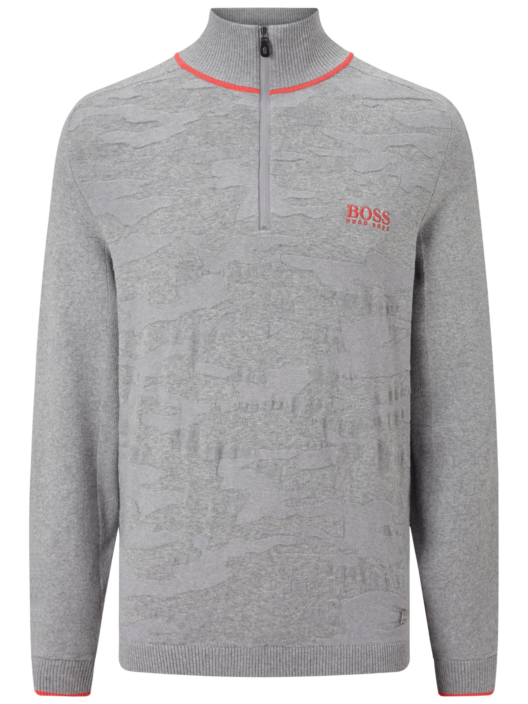 grey golf jumper