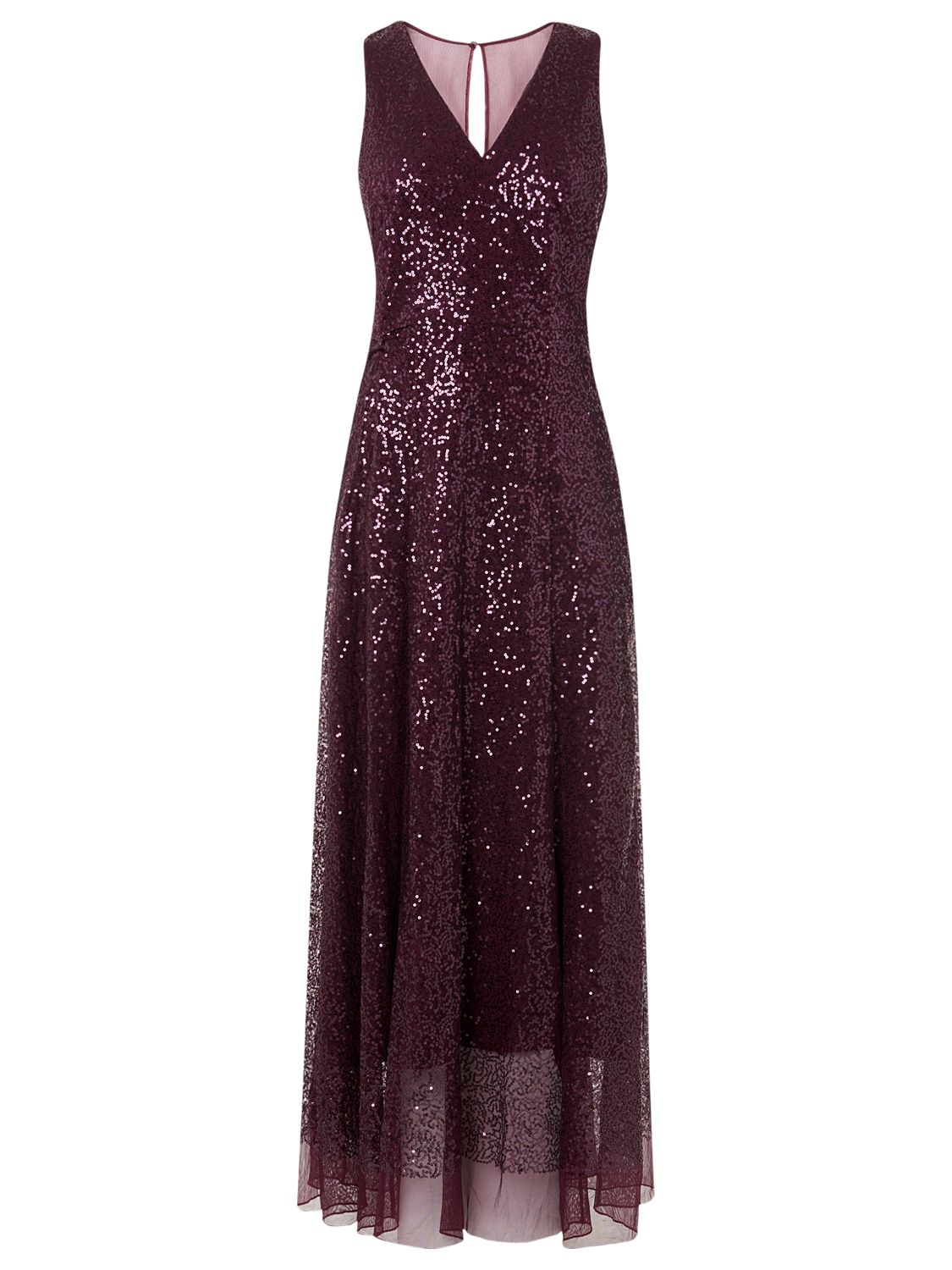 L.K. Bennett Elora Sequin Dress, Purple